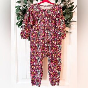 ▪️ 10/$25- George‎ Floral Cotton Jumpsuit